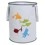 Trend Lab Dr. Seuss Fish Storage Tote, Yellow/Green/Red/Blue/Gray