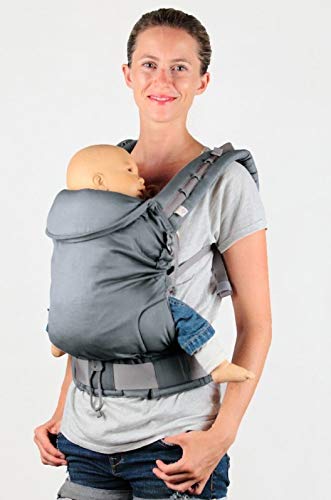 Mochila portabebés P4 Standard Ling Ling d'amour Stormy Blue