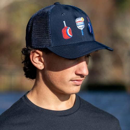 Image of ChalkTalkSPORTS Pickleball Hat - Adjustable Snapback - One Size Fits Most