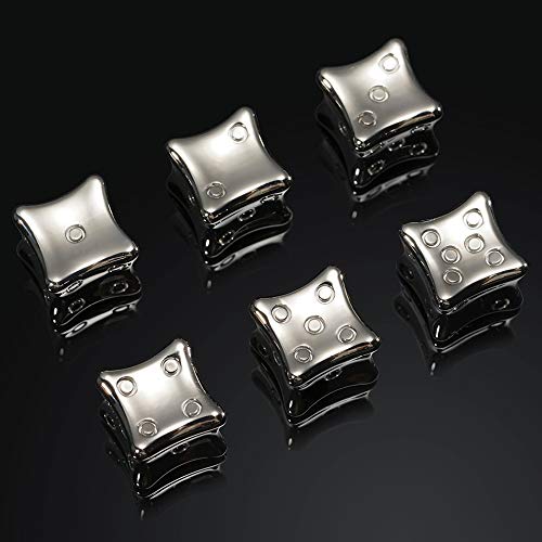 Dados de titânio, Romacci Acessórios para jogos Ultralight Titanium Dice Entertainment