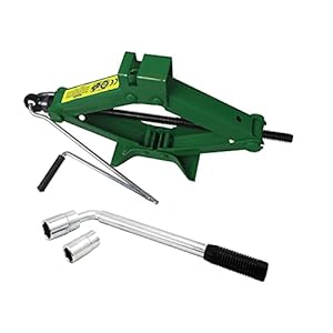 Xtremeauto Car Breakdown/Emergency – 1 tonne Scissor Jack + Cross Wheel Brace/Nut Wrench