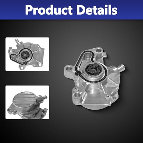 Bombas de Vacío Compatible con Motor Diesel 1.9L TDI ALH SOHC 1999-2004 para Volkswagen Beetle, Jetta, Golf - HAWK BROTHER - 038145101B miniatura 5
