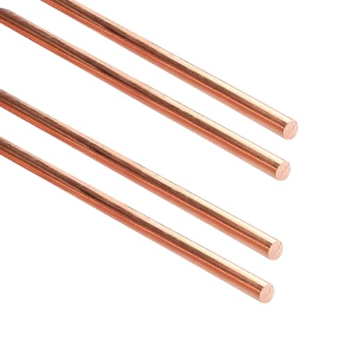 12-Inch Length Pure Copper Round Rod 3/16