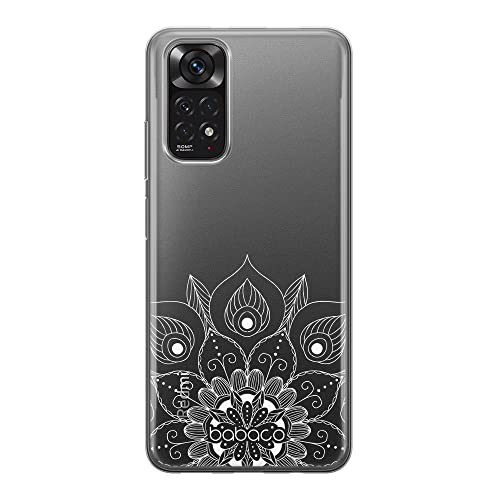 Carcasa mandalas 008 para Xiaomi Redmi Note 11 con tacto suave de TPU