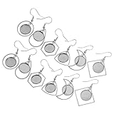 Confort et douceur au porté : des caractéristiques telles que le confort de la boucle d'oreille et la monture lisse en acier inoxydable contribuent à minimiser la pression pour un port agréable et durable. plateaux pour la fabrication de boucles d'oreilles