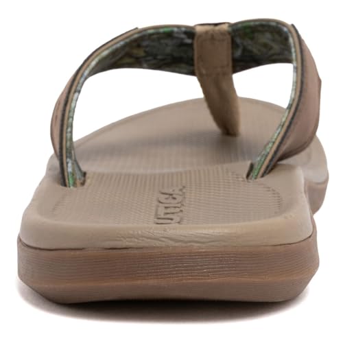 Image of Nautica Men's Flip Flop Shower Sandals Slides - Comfortable Waterproof Beach Footwear Slip-On Thong (Medium /Wide Width)