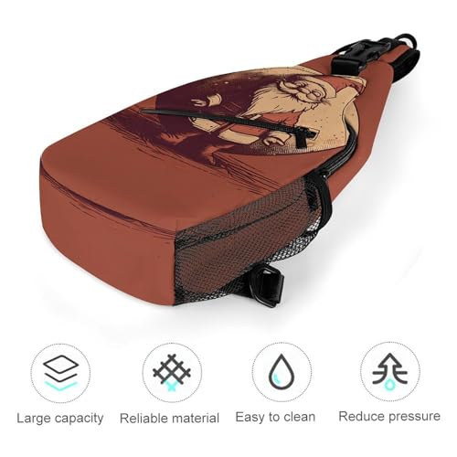 Bolso bandolera casual para viaje y senderismo miniatura 5