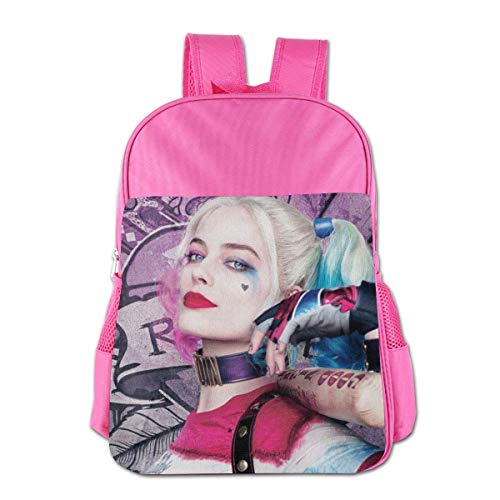 GDHGD Kids Youth School Backpack Har Ley Qu Inn Children Travel Daypack For Boys Girls