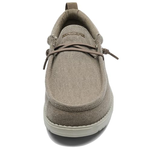 Image of 1TAZERO Men Slip On Shoes Loafer with Arch Support Insoles,Men Casual Shoes for Plantar Fasciitis