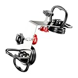 FytStycale Seam Setter für Stein Arbeitsplatte Marmor Nahtnivellierer mit Zuverlässigem Saugnapf Und Metallmaterial für Fliesenverlegung Küchenbau Heimwerkerbere, 2 Saugnäpfe