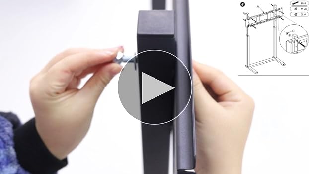 Amazon.com: unho Universal Against The Wall TV Stand Floor