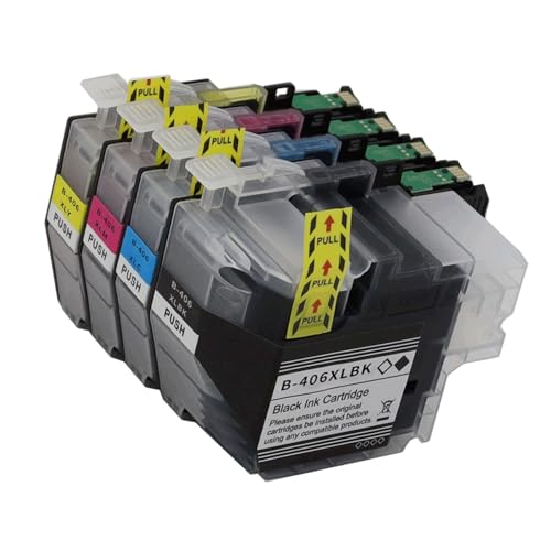 Imagerie parfaite avec l'encre LC406XL grand volume et sa structure ABS durable