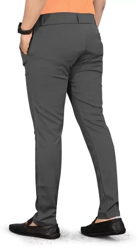 Image of Vanits Men's Slim Fit Casual Trousers Pack of 1