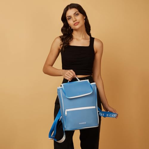 Image of Caprese Vivian Fashion Backpack Large Bag for Women | Stylish and Functional Design with Adjustable Strap | Perfect for Daily Use, Travel, and School | Ideal for Students and Professionals