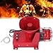 Eujgoov 180dB Sound Light Horn Industrial Siren Alarm Industrial Audio Visual Alarm System with USB Port, Water Proof Emergency Strobe, for Security Posts (DC24V)