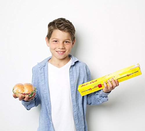 Foto von Jet-Cut Frischhaltefolie zum Schneiden, Consumer 30cm x 44 m, transparent, Vorratspackung 4 Stück im Set