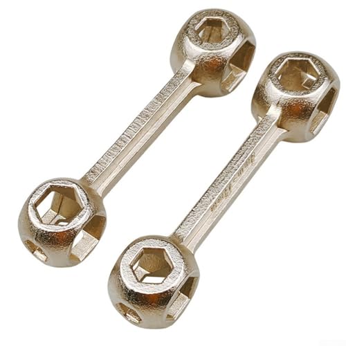 Stainless Steel External Hex Wrench Set for Repair — 6/7/8/9/10/11/12/13/14/15mm Multi-Size Tool, Compact for Bike Maintenance Wrench (95mm L, 80g)