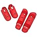 Aymzbd Leg Protection Shin Guards for Sparring, Red, S
