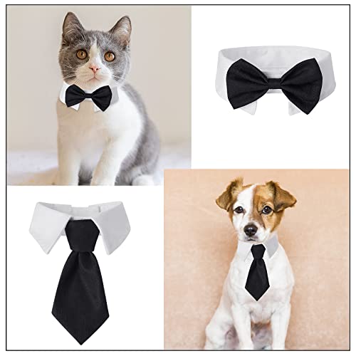 COBEE Cobee Smokinghalsband für Hunde und Katzen, verstellbar, Hochzeit, formelle Welpen, Kostüm, Krawatte