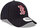 New Era MLB The League 9FORTY Adjustable Hat Cap One Size Fits All (Boston Red Sox Navy)
