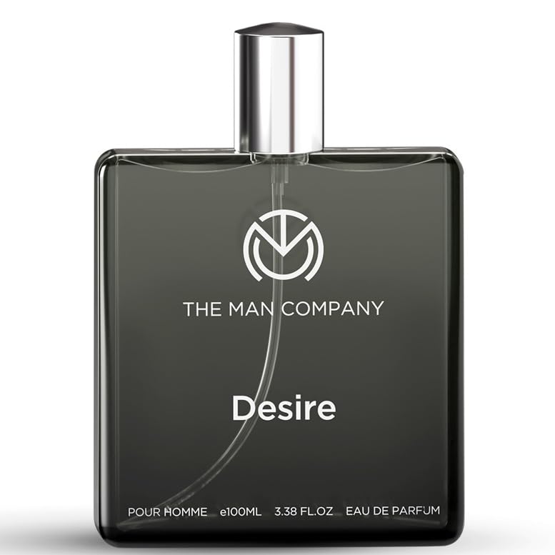 The Man Company Desire Perfume for Men - 100ml | Premium Long-Lasting Fragrance | EDP for Men (Eau De Parfum) | Gift for Him