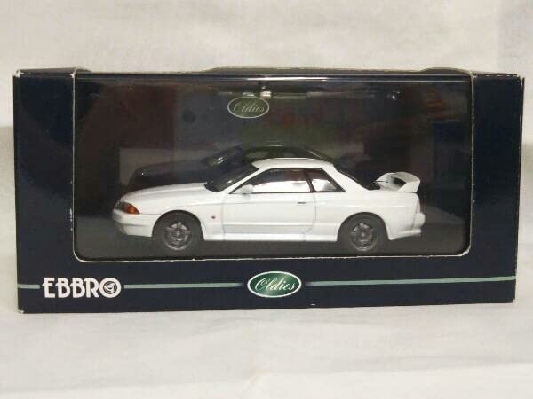 Amazon | EBBRO 1/43 NISSAN SKYLINE GT-R(R32) WHITE | ミニカー