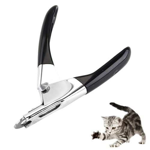Krallenschere für Hunde, Katzen & Kleintiere - Schutz für Anfänger & Eng Sitzende Krallen