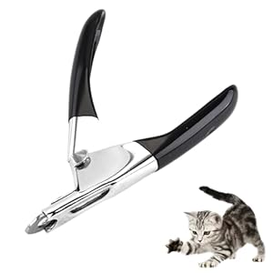 Coupe Griffes Chat Avec Sécurité,Coupe Ongle Chat Avec Trou,Coupe Ongles Pour Gros Chien,Pour Chiens Acier Inoxydable Chats Chiens Chiot Lapin Oiseau Petits Animaux Pour Griffes Petites Et Grosses
