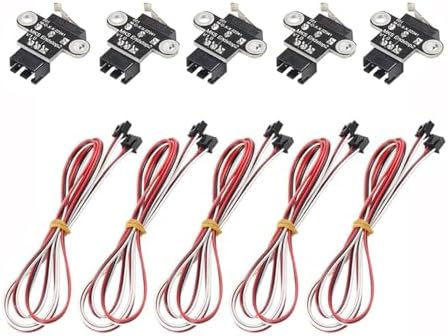 5Sets Mechanical Limit Module 1M Cable Endstop Limit Switch Horizontal ...