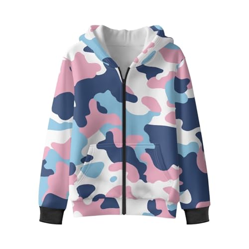 Boys Zip Up Fleece Hoodie Lightweight Fall Jacket Casual Long Sleeve Hooded Sweatshirt Teens Youth Trendy Clothes3