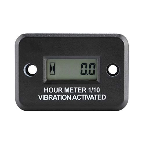 image for AIMILAR Vibration Hour Meter - Waterproof Hourmeter for Gas Diesel Eng