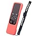 Akwox Light Weight [Anti Slip] Shock Proof Silicone Cover for New Apple Tv 4th / 4k 5th Generation Siri Remote Controller (Watermelon red) -not for New Apple 4k TV Series 6th Gen 2021