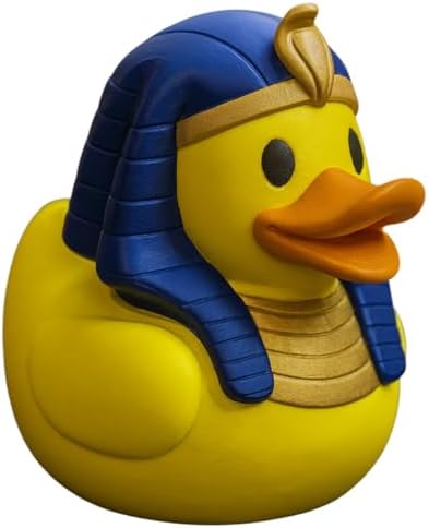 Pharaoh Duck Figurine - Ancient Egypt Themed Collectible Decor for Adult Collectors Desk Shelf Display and Egyptology Fans - 3D Printed in Canada image 4