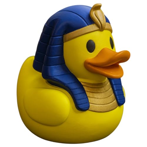 Pharaoh Duck Figurine Rubber Duck Décor for Desk or Gift