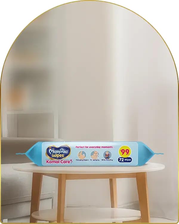 Image of Mamy Po-ko Komal Care Wipes PACK OF 2
