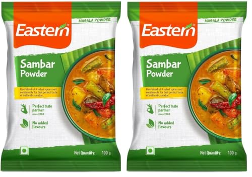 Image of Eastern Sambar Powder | No Added Preservatives | Prepare Delicious Sambar At Home | 100g (Pack of 2)