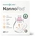 NannoPad Super - Certified Organic Cotton - Naturally Relieve Your Discomfort - No Fragrances, Chemicals or Dyes - Odor-Control and Breathable 1 Pack (20 Pads)