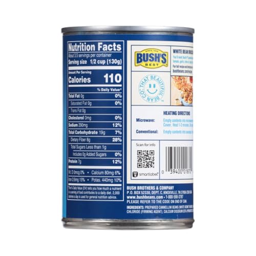 Image of Bush's Best Baked Beans, Pinto Perfect Pair, 3 Pinto (16 Oz), 3 Cannellini (15.5 Oz), (Variety Pack)