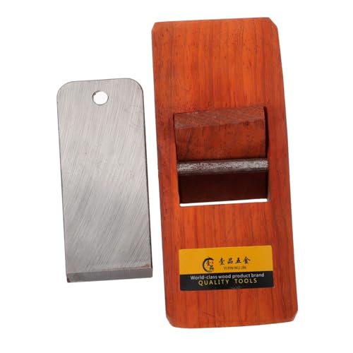 TOBBOMEY Pialla Mano in Naturale e Utensile Portatile per Falegnameria Resistente e Facile da Usare per Taglio e Levigatura da Te