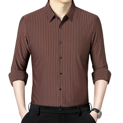 Chemise décontractée homme coupe ajustée pour en finir avec les plis