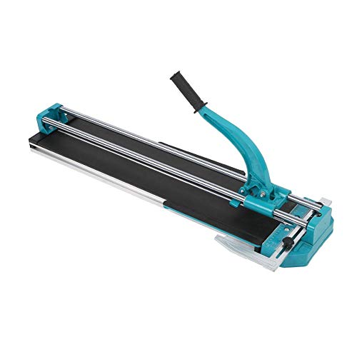 31 inch Manual Tile Cutter, Tile Cutter 800mm Ball Bearing Porcelain Ceramic Blade Professional Manual Cutting Machine with Anti-slid Rubber Handle, 0-45 Degrees Cutting Angle