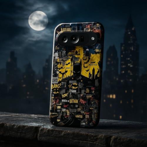 Image of MILLION CASES Bat Signal Crystal Case for Google Pixel 8a, Google Pixel 8a Back Cover Case(2024) - PC