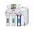 Rotek Water System Reverse Osmosis Water Filtration System | Under Sink 6-Stage ALK pH+ RO Water Filter System | NSF Certified | No Pump | Contains Leak Stop Valve | 100 GPD | Alkaline