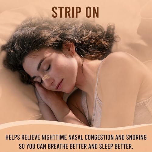 Image of DOLTAS Nasal Strips for Better Breathing & Snoring Relief | Instantly Relieves Nasal Congestion | Improve Oxygen Intake | Strong Hold, Sweat-Resistant & Skin Safe | Enhances Sleep & Athletic Performance | 20 Patches (Beige)