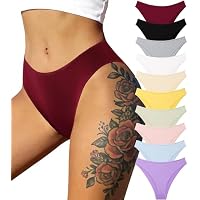 10-Pack Women's Cotton Underwear Bikini Panties (L & M) only