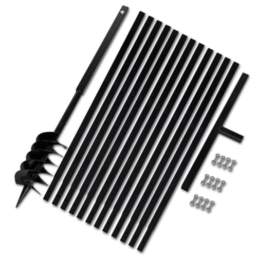 Générique Bêche et tarière Manuelle 120 mm avec Rallonge mèche tarière 13 m,Quincaillerie,Outils,Perceuses,Tarières,19.95 kg,270525