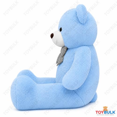 Image of 6 Feet Sky Blue Teddy Beara Plush Toy | Jumbo Soft Stuffed Animal for Kids, Girls & Adults | Cute Huggable Gift for Birthday, Anniversary & Valentine's Day (6 Feet SkyBlue)