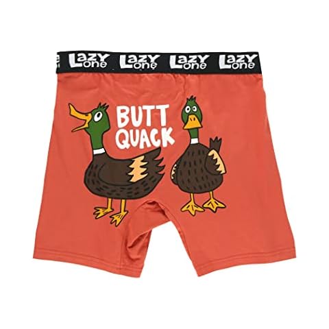 Lazy One Funny Boxer Briefs for Men Cover