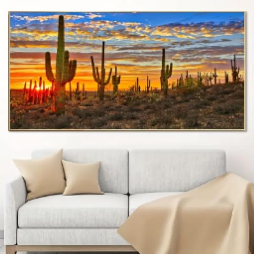 Affiches sur toile KEBIA pour habiller un grand mur vide avec un beau paysage moderne chaleureux