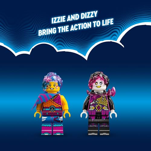 Image of LEGO DREAMZzz Izzie's Dream Animals Toy Set, Comes with Izzie and Dizzy Minifigures and Creature Figures, 3 Animal Building Options for Kids Ages 8 and Up, 71481
